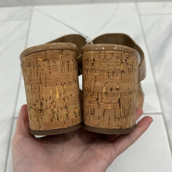 NEW! Sam Edelman Yardlie Emblem Platform Wedge Sandals - Size 9.5 👠 - Picture 11 of 15